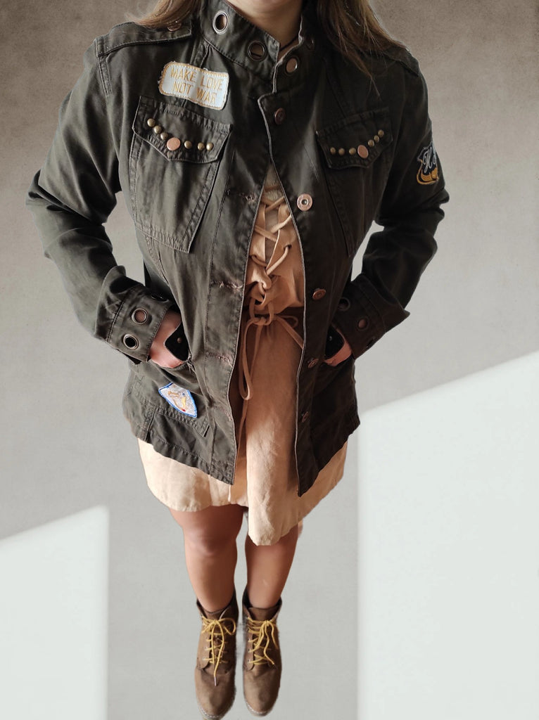 Military style jacket - Sofi Moukidou