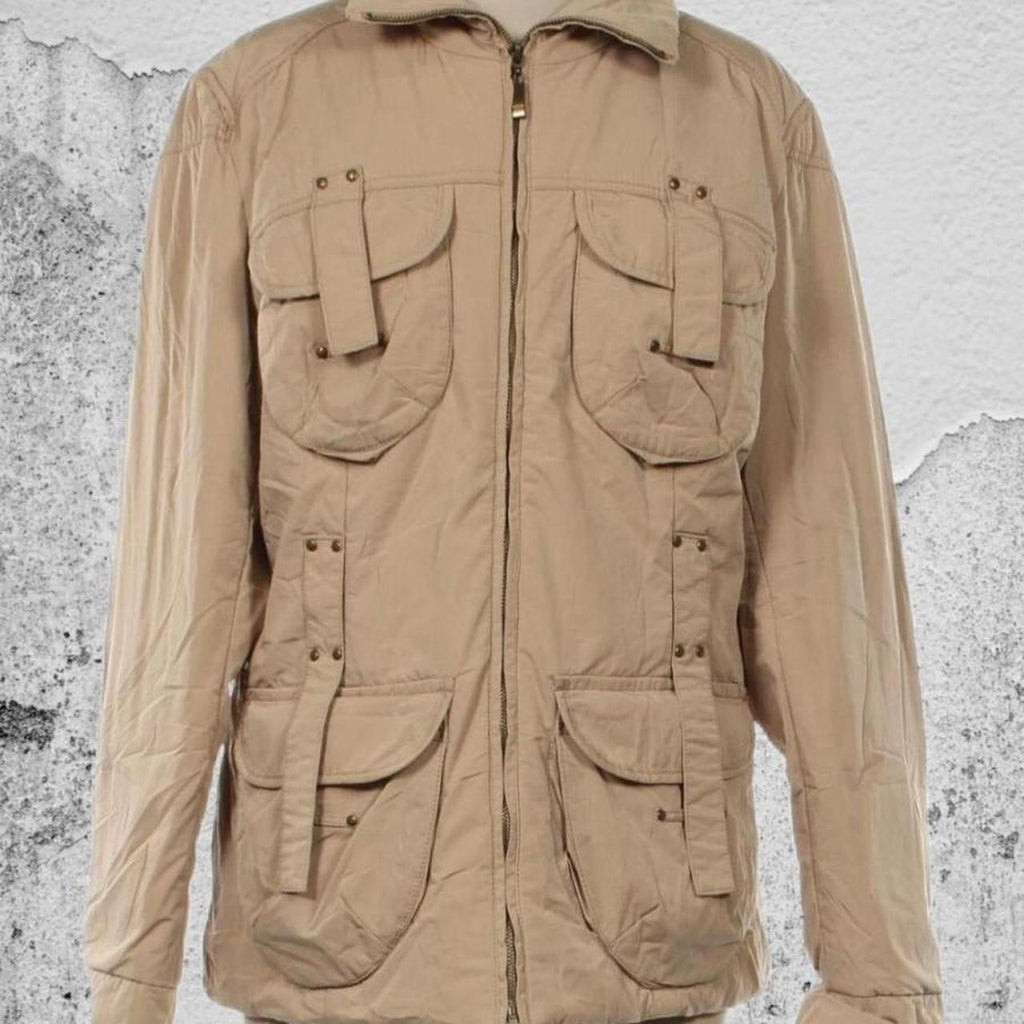 Vintage cargo style puffer jacket - Sofi Moukidou