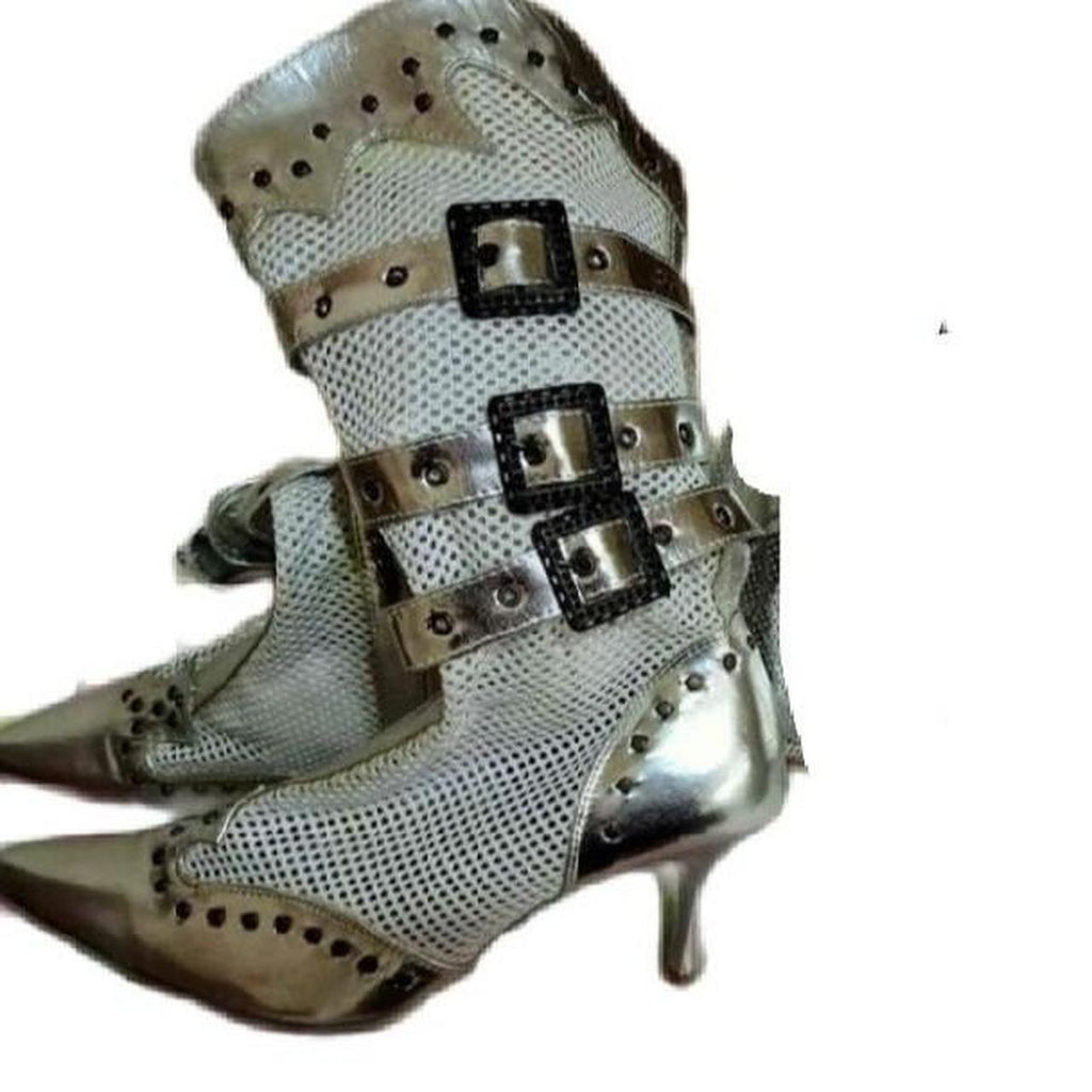 Vintage pointed toe boots - Sofi Moukidou